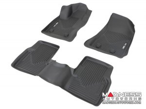 Jeep Compass Floor Liners (set of 3) - Front and Rear - Black by Husky Liners